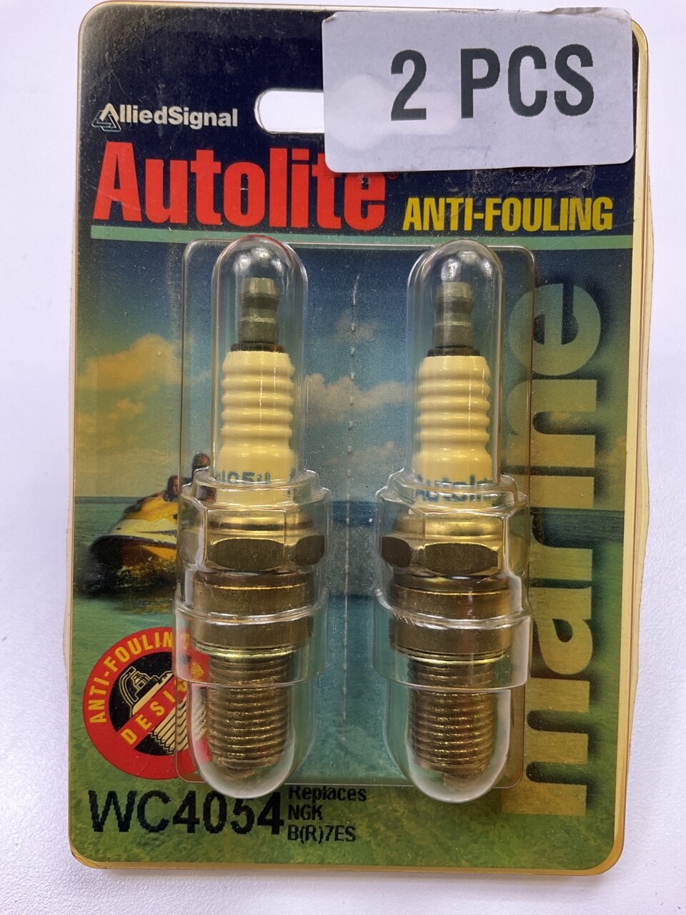 (2) Autolite WC4054 ANTIFOULING Spark Plugs Replaces NGK BR7ES eBay