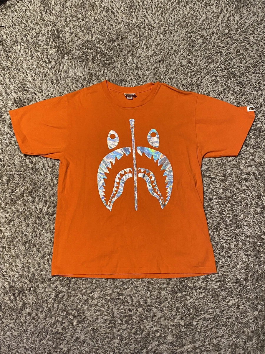 Bape hologram shark tee hotsell