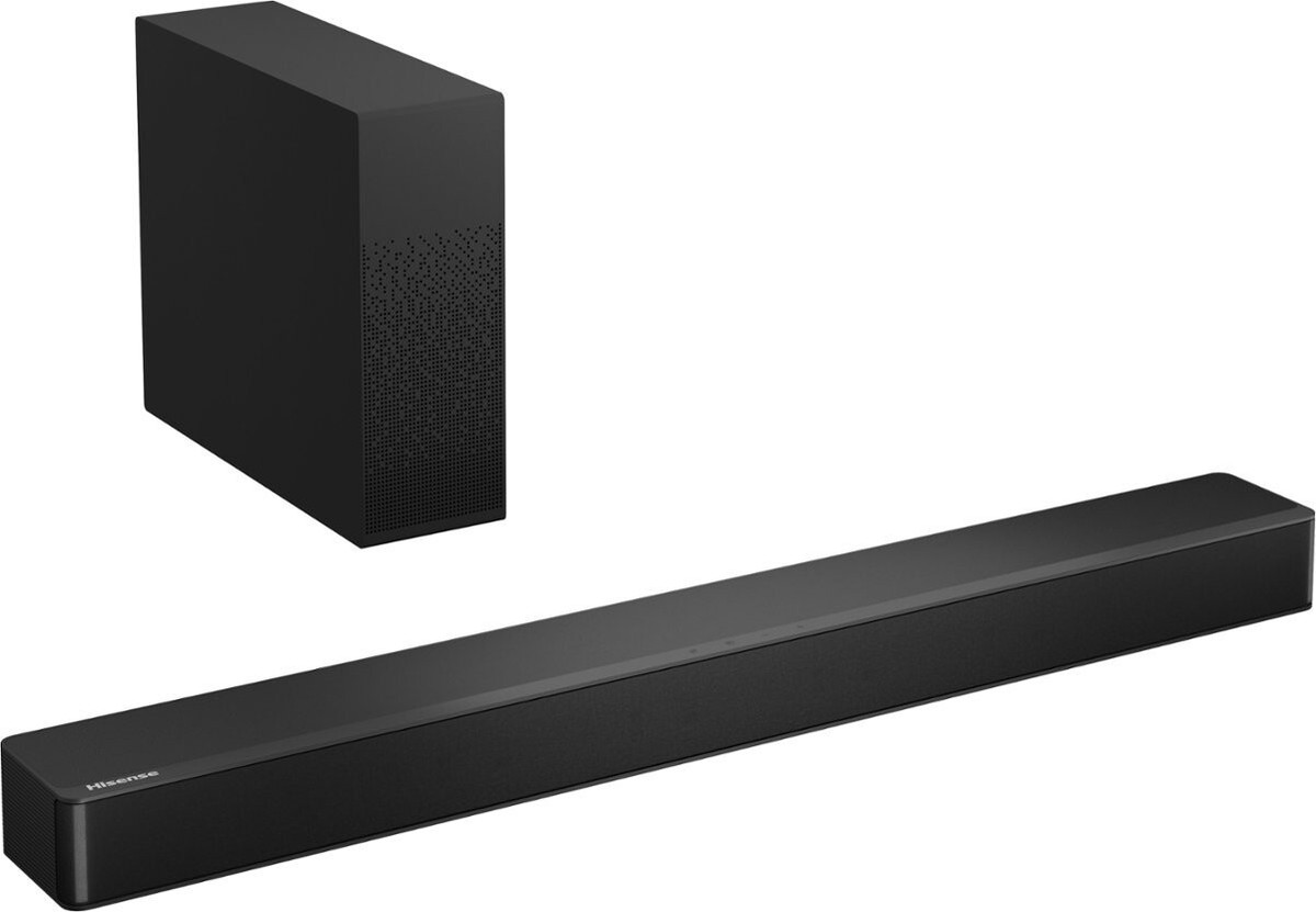 Hisense HS2100 2.1 Ch 240W Sound Bar with Wireless Subwoofer 6 EQ