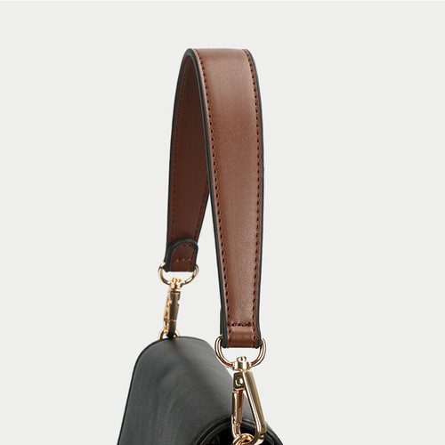 Solid Bag Belt Handle Strap Leather Bag Carry Bucket Bag Shoulder Strap Short - Picture 25 of 26
