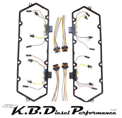 Valve Cover Gasket Set & Wiring Pigtail Harnesses 7.3l 1994-97 Ford