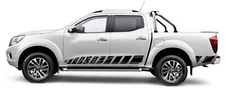 Fits Nissan NP300 NAVARA 2016-21 side stripes decal graphics Decals