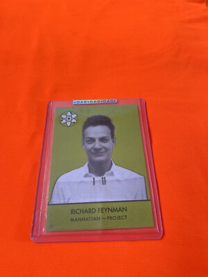 G.A.S. Trading Card Series 2 Richard Feynman #1 Manhattan Project RC NTWRK 