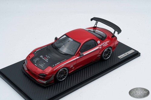 1/18 Ignition Model Mazda RX-7 (FD3S) FEED Red 🤝ALSO OPEN FOR TRADES🤝 - Picture 2 of 5