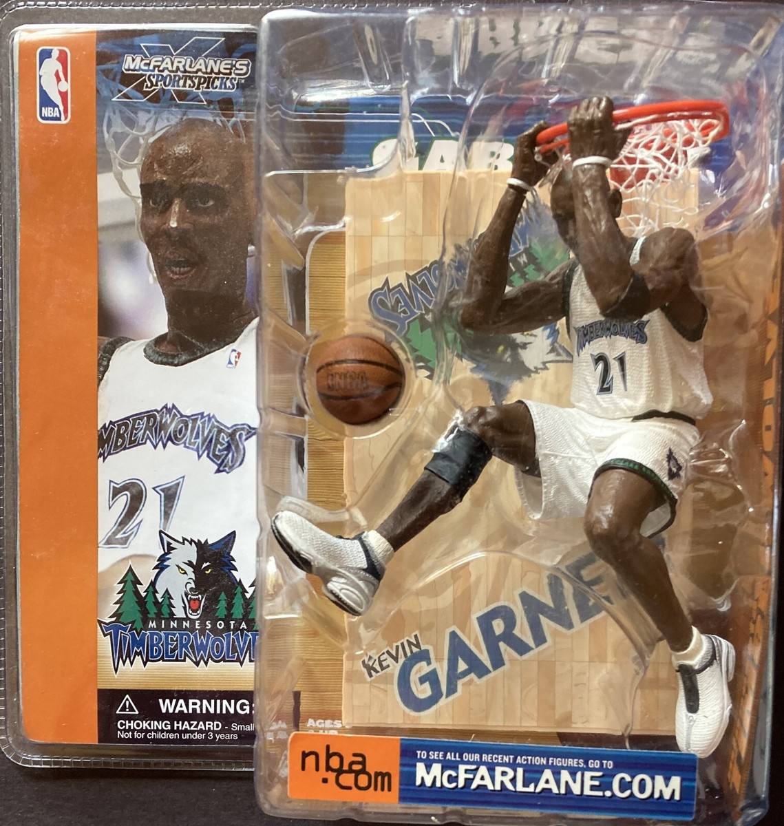 【希少】Mcfarlane NBA KEVIN GARNETT #3 Kevin Garnett #3