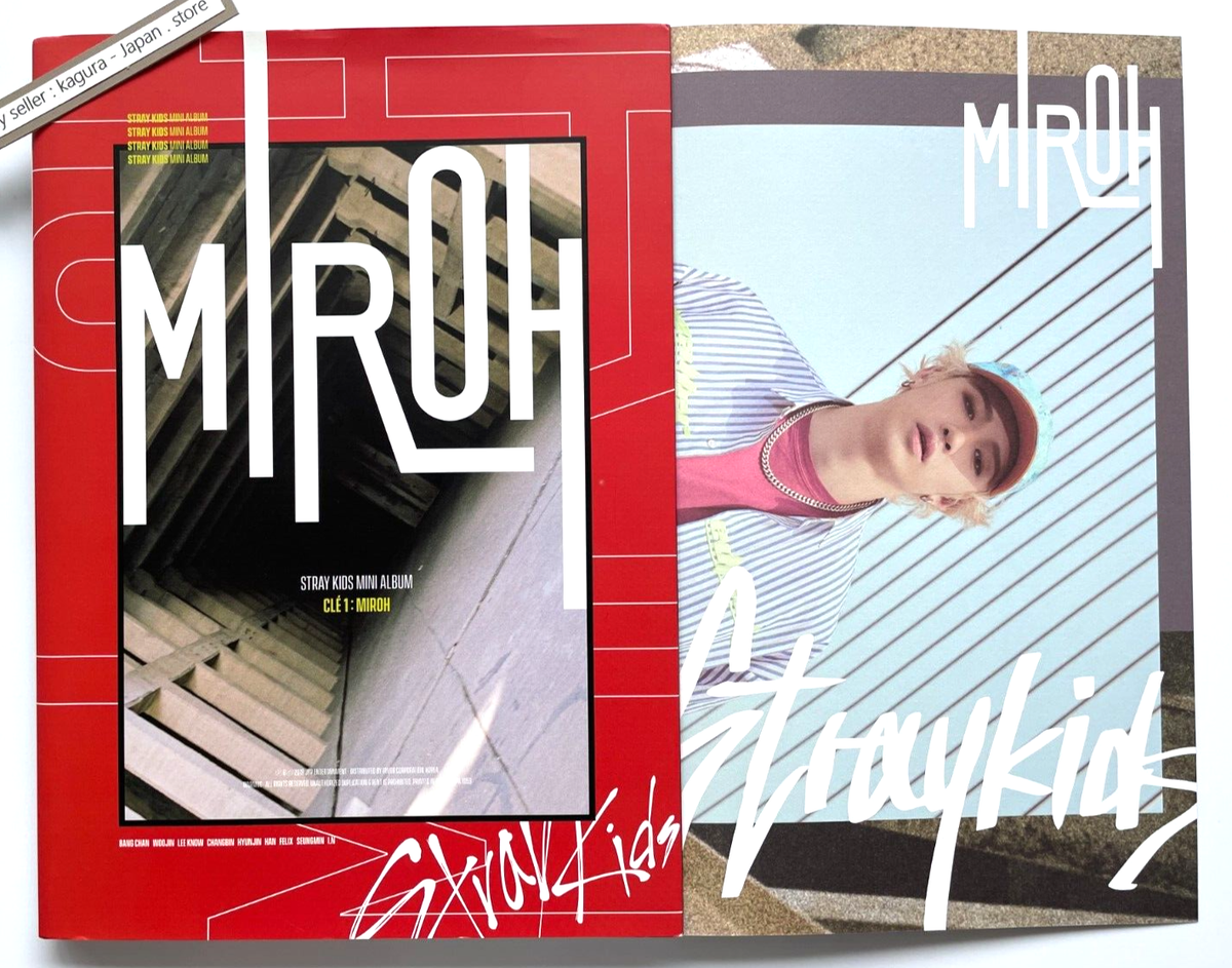 Stray Kids [Bang Chan] Cle 1 : MIROH Limited ver. Album 2019 CD +