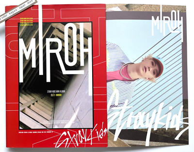 Stray Kids [Bang Chan] Cle 1 : MIROH Limited ver. Album 2019 CD +