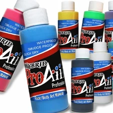 ProAiir Water Resistant Airbrush/Body Paint Makeup, 4oz Bottle