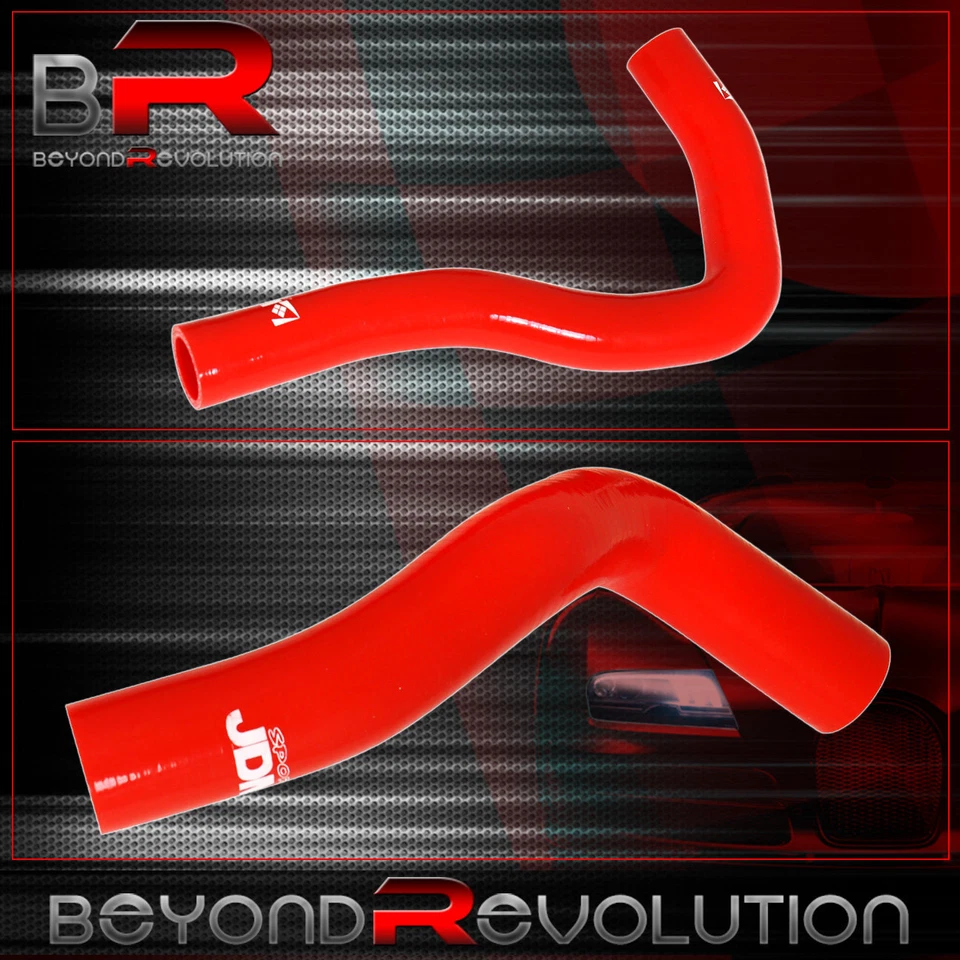 Красный силиконовый шланг радиатора обновления JDM для 02–06 Acura Honda Rsx K20A Dc5 - Изображение 2 из 3