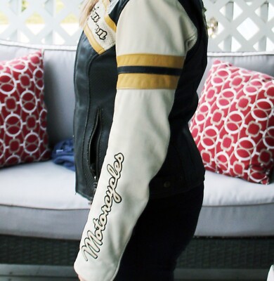 HARLEY DAVIDSON 1903 SPEEDWAY SPIRIT LADIES SMALL LEATHER JACKET