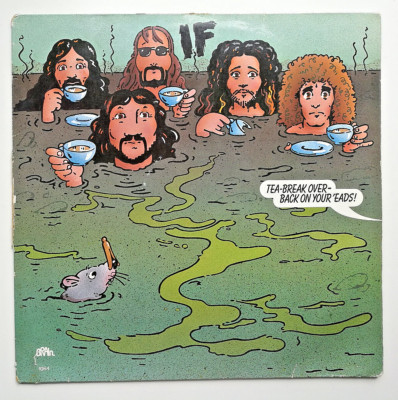 IF - Tea-Break Over-Back On Your 'Eads LP D 1974 green Brain Zustand: VG-/VG-