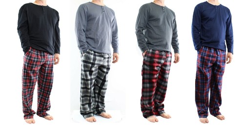 Men's Lounge Pajama Set, 2 Piece 