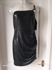 Vt159 Sexy Black Dress Size 10 By Prettylittlething