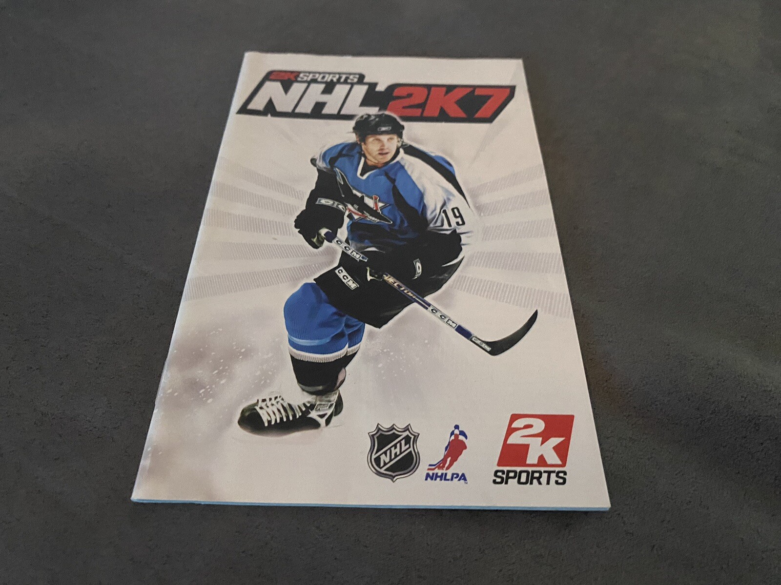 NOTICE DU JEU NHL 2K7 SONY PLAYSTATION 2 PS2 EDITION FR