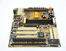 PCChips M726 V3.4A BXCEL PC100 Motherboard AT - Slot 1