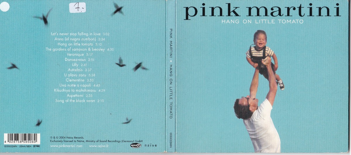 Pink Martini ‎-Hang On Little Tomato- CD Digipak, Heinz Records | eBay