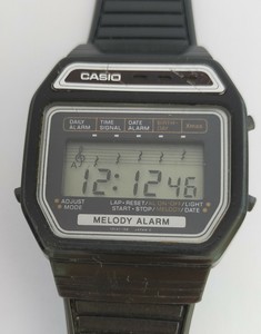 casio melody alarm watch