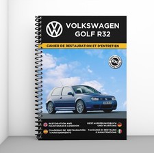 VOLKSWAGEN GOLF R32 : CAHIER DE RESTAURATION - PORT OFFERT + CADEAU SURPRISE !