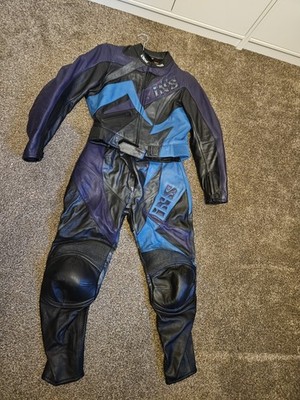 iXS Damen Motorrad Leder Zweiteiler Anzug Größe 44