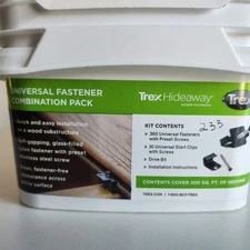 Trex Universal Hidden Deck Fastener Screw-free Finish (233 Fastener)