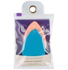 GSQ GLAMSQUAD Teardrop Blender Foundation 2 Sponges Face Make Up Sponge Blend