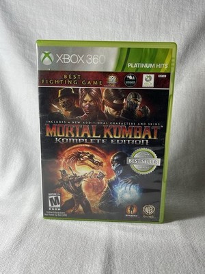 Mortal Kombat [Komplete Edition] Platinum Hits Microsoft Xbox 360 *Working*