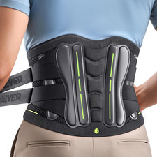 Back Brace for Men Lower Back Pain Relief, Back Support with Lumbar Pad