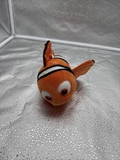 Finding Nemo Plush 8" Long Disney Pixar Store Orange Clown Fish Stuffed Plush