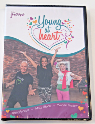 Body Groove Young at Heart Roger Yvonne Puckett Senior Workout Exercise DVD New