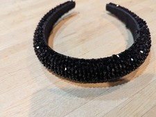 Rhinestone Padded Headband Bejewelled Statement Headband Party Diamond Hair Band