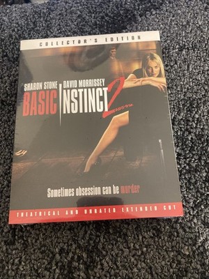 BASIC INSTINCT 2 (Blu-ray) Sharon Stone David Morrissey Charlotte Rampling