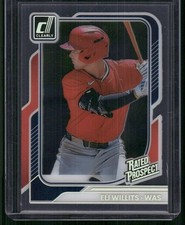 ELI WILLITS 2026 Panini Donruss CLEARLY ACETATE #156 WASHINGTON NATIONALS