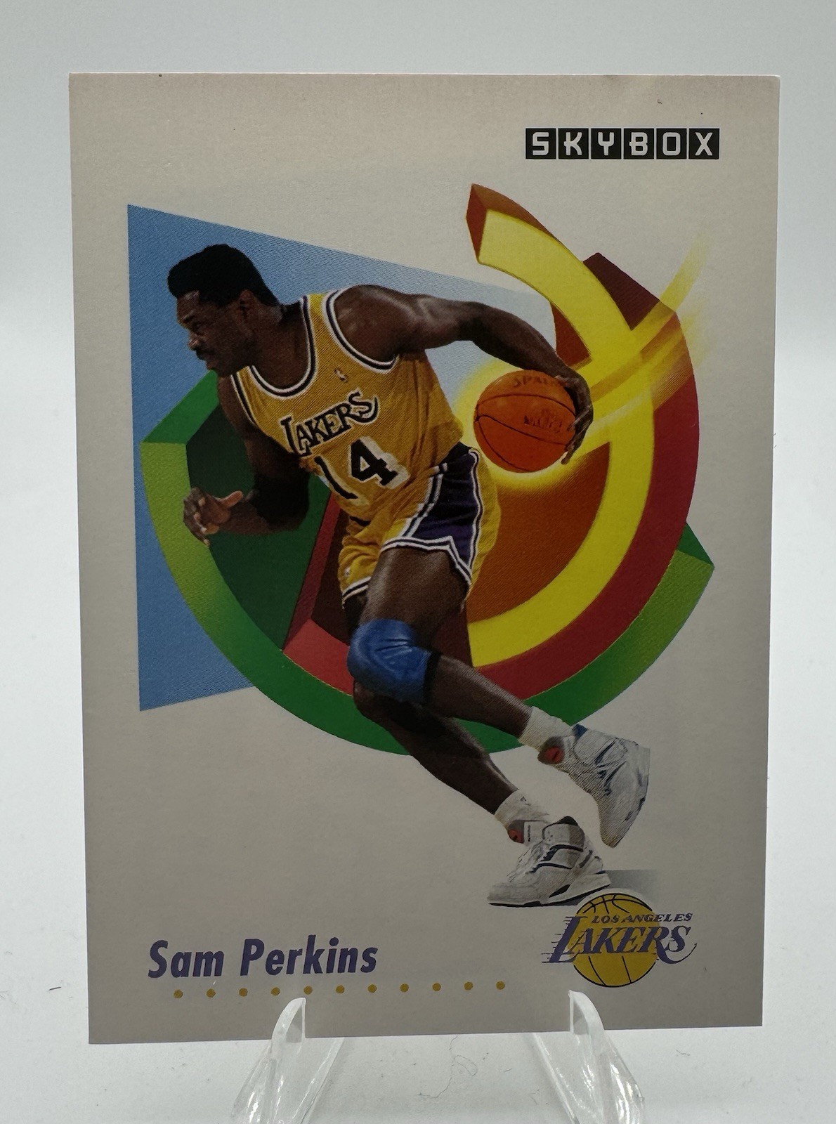 1991-92 Skybox Sam Perkins #138 Los Angeles Lakers