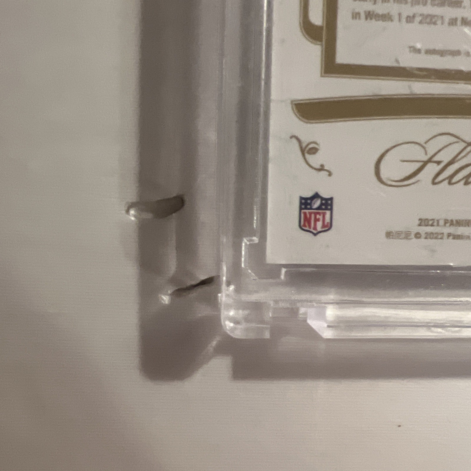 2021 Panini Jaylen Waddle Auto Flawless Rookie Signatures 1/1 White Box SSP🔥 view 6