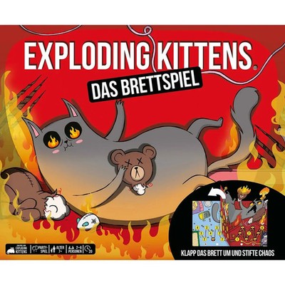 Exploding Kittens - Das Brettspiel | Deutsch | Spiel | 2025 | Asmodee GmbH