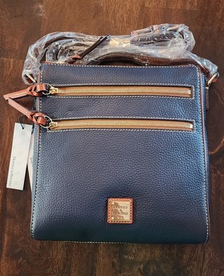 Dooney & Bourke Triple Zip Midnight Blue Crossbody R0888 MD