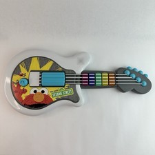 SESAME STREET Elmo Guitar Lets Rock Hasbro 2010 Musical Light-up Works , Read