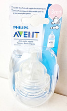 Avent Variable Flow Nipples 3 Month Baby SEALED 2 Pack