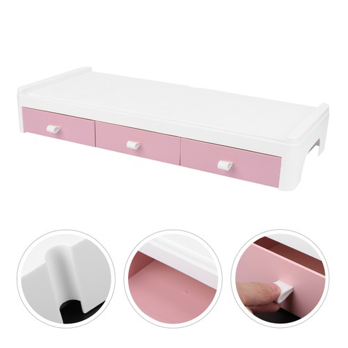1PC Home Computer Display erhöhte Regal -Desktop -Tastaturspeicherbehälter - 第 12/12 張圖片