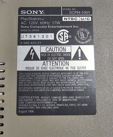 Sony PlayStation 1 PS1 Original SCPH-1001 Console System Bundle Rare Controller