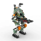 1057 PCS BT-7274 Titan Mecha MOC - Vanguard-class Toys Building Set