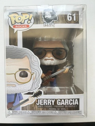 Funko Pop Rocks Jerry Garcia #61 Grateful Dead With Protector