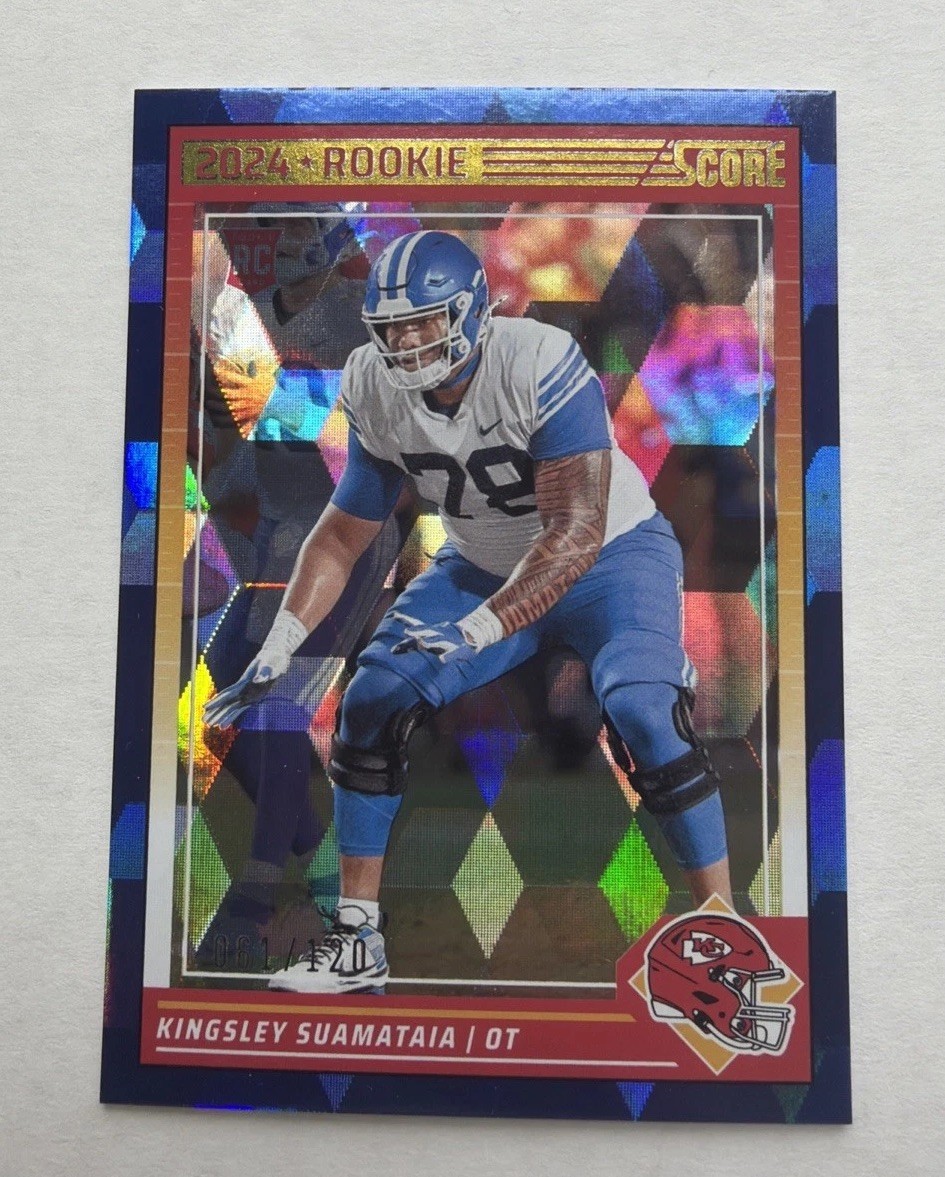 Kingsley Suamataia Panini Score #331 Cubic