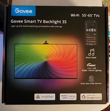 Govee Smart TV Backlight 3S w/ Color Changing LED  Camera Sync H6098B 55-65" TV