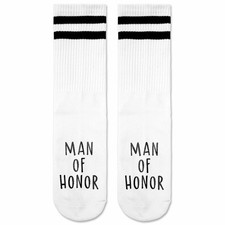 Bride Socks White Bridesmaid Bachelorette Party Gifts Wedding Cotton Novelty