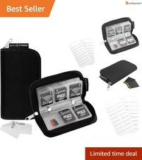 22-Slot Memory Card Organizer Case