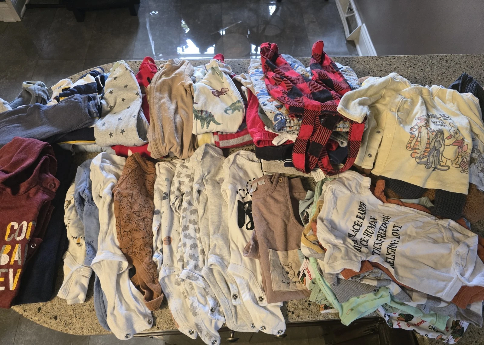 Baby Boy Clothing Lot NB 0-3 Months 60 Pieces Winter Spring
Opens in a new window or tab