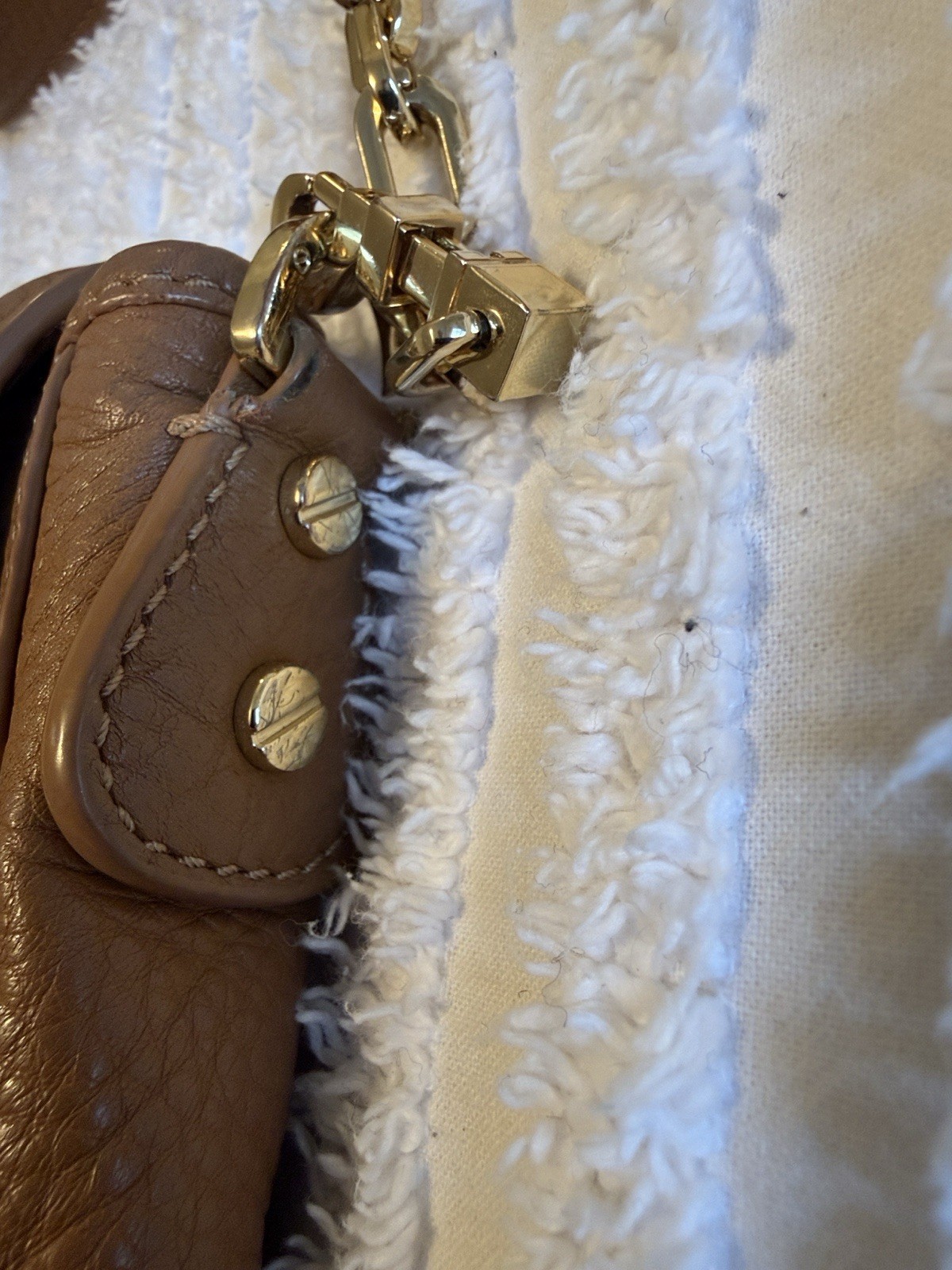 Tory Burch Women's Brown Leather Shoulder Bag Purse Adjustable Strap thumbnail 5