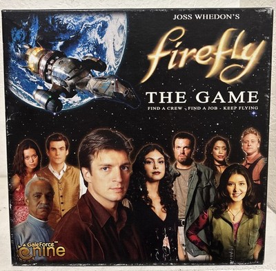 Firefly: The Board Game Joss Whedon Complete Used w/ artful dodger card & ship