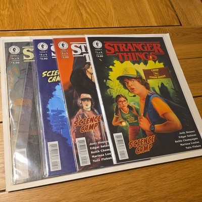 STRANGER THINGS: SCIENCE CAMP#1 #2 #3 #4 RARE Comic Bundle Brand New High Grade 